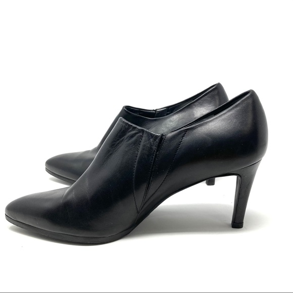 Stuart Weitzman Shoes - Stuart Weitzman Black Heel Ankle Booties 10.5